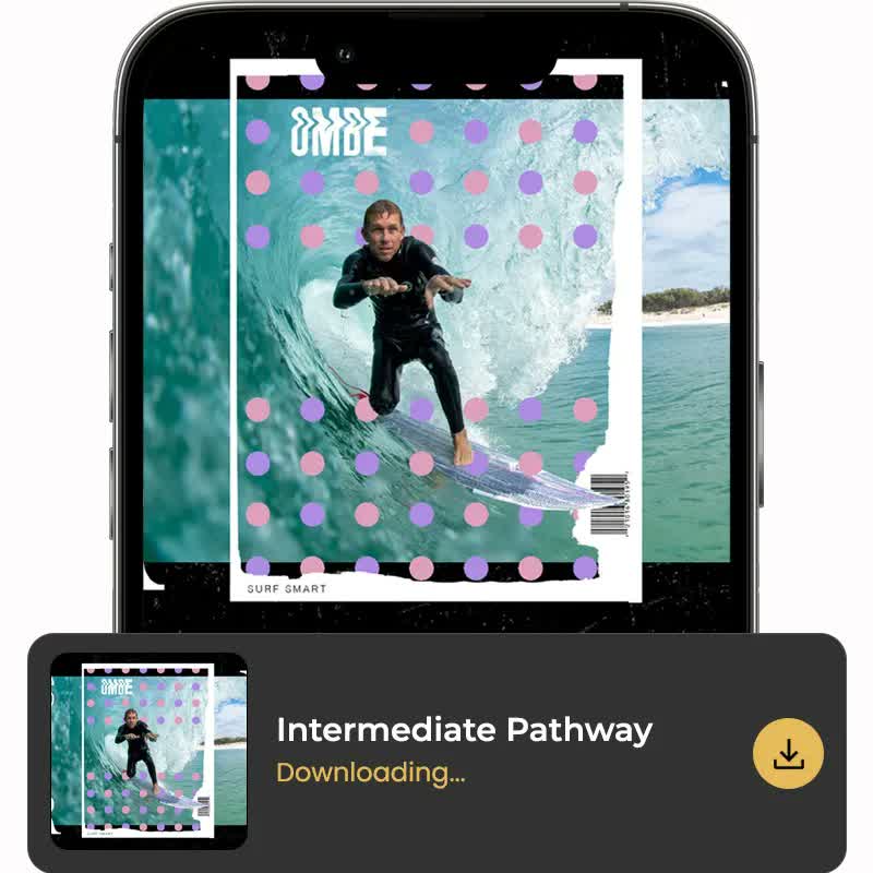 OMBE training app on devices